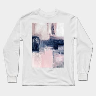 Pink and blue art Long Sleeve T-Shirt